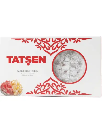Tatşen Lokum Gül 1000 Gr - 1