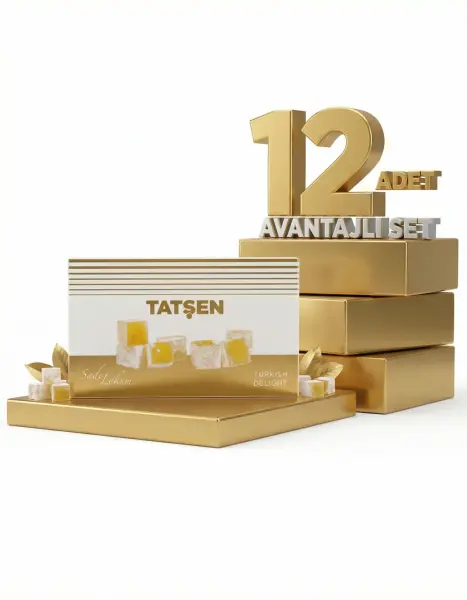 Tatşen Lokum Sade 12x1000 Gr - 1