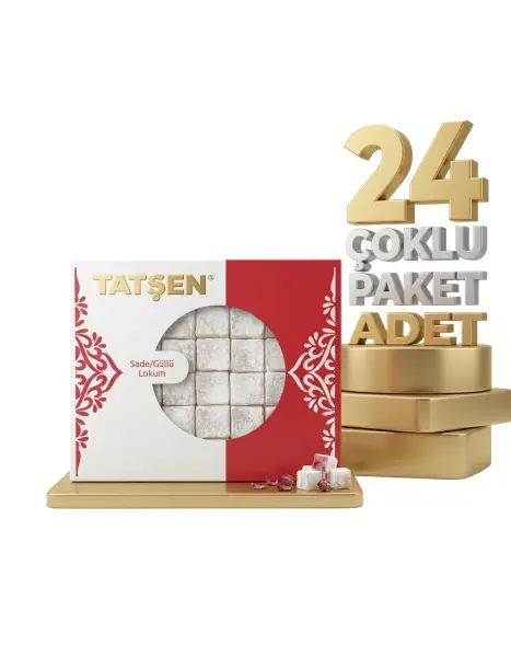 Tatşen Lokum Sade 24x500 Gr - 1
