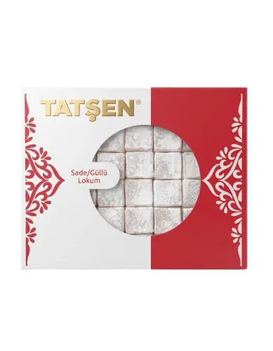 Tatşen Lokum Sade 500 Gr - Tatşen Gıda