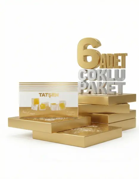 Tatşen Lokum Sade 6x1000 Gr - 1