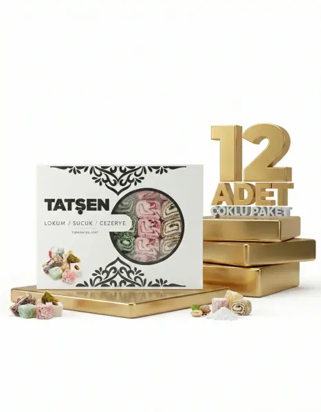 Tatşen Lokum Safranbolu 12x500 Gr - 1