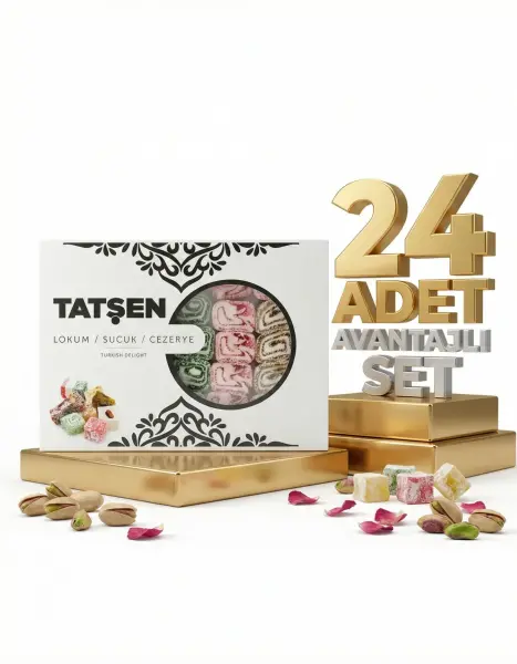 Tatşen Lokum Safranbolu 24x500 Gr - 1