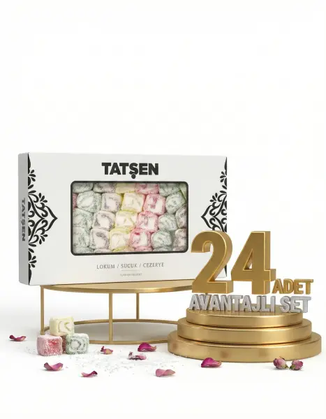 Tatşen Lokum Safranbolu 24x750 Gr - 1