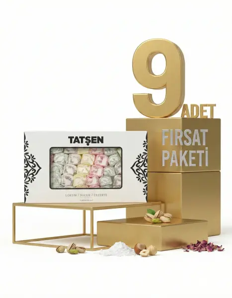 Tatşen Lokum Safranbolu 9x750 Gr - 1