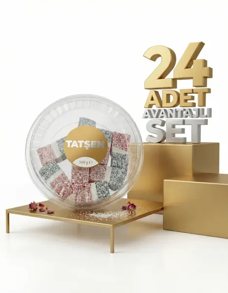 Tatşen Meyveli Lokum 24x300 Gr - 1