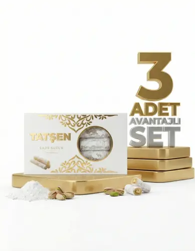 Tatşen Sade Sucuk 3x1 Kg - Tatşen Gıda