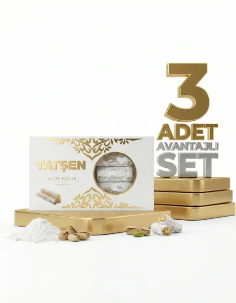 Tatşen Sade Sucuk 3x1 Kg - 1