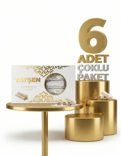 Tatşen Sade Sucuk 6x1 Kg - 1