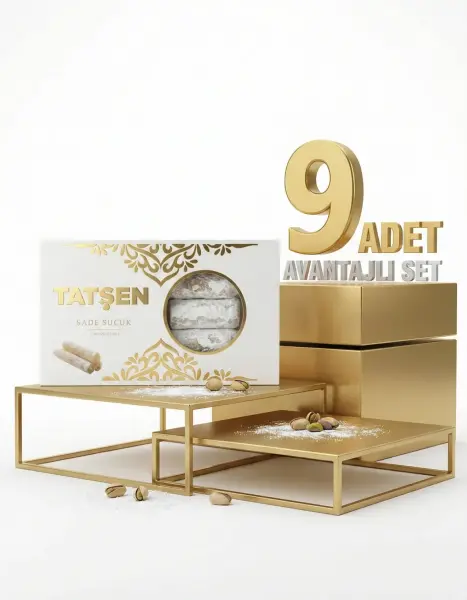 Tatşen Sade Sucuk 9x1 Kg - 1