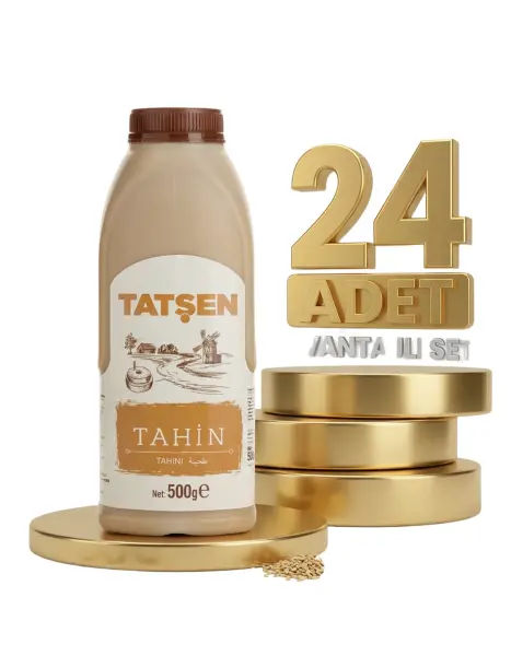 Tatşen Tahin 24x500 Gr (bidon) - 1