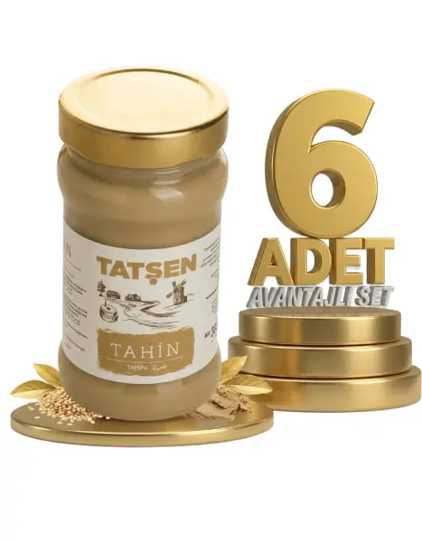 Tatşen Tahin 6x300 Gr (cam) - 1