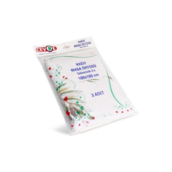 Tofita Masa Örtüsü 100x100 3lü - 1
