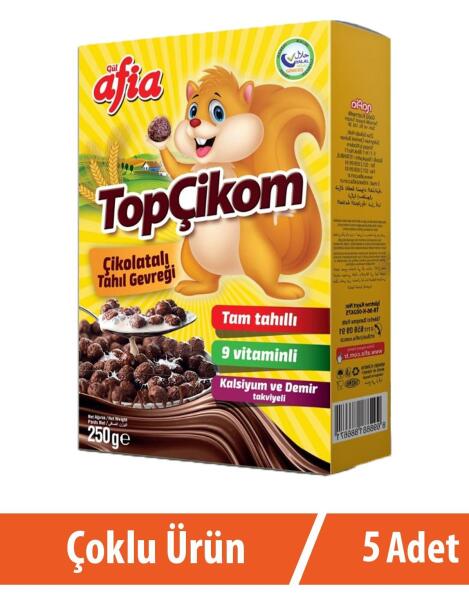 Topçikom Çiko Tahıl Gevreği 5x250 Gr - 2