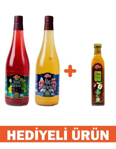 Afia Üzüm ve Alıç Sirke 1 Lt Alana Elma Sirke 500 Ml Hediye - 1