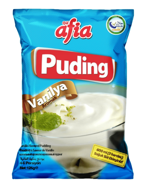 Afia Vanilyalı Puding 125 Gr - 1