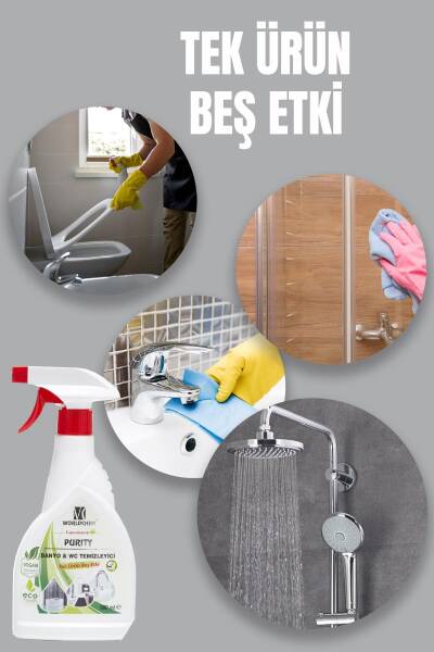 Worldchem Banyo WC Temizleme 500 Ml - 5