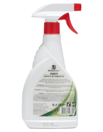 Worldchem Banyo WC Temizleme 500 Ml - 4
