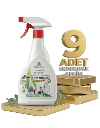 Worldchem Banyo Wc Temizleme 9x500 Ml - Worldchem