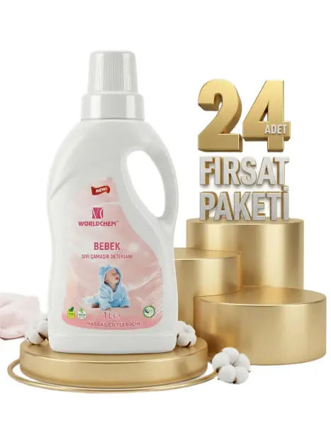 Worldchem Bebek Detarjanı Sıvı 24x1 Lt - 1