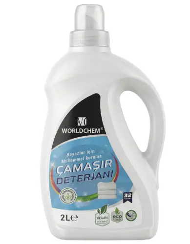 Worldchem Beyazlar İçin Sıvı Çamaşır Deterjanı 2 Lt - Worldchem