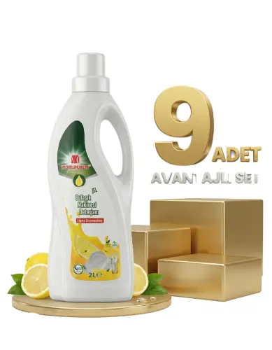 Worldchem Bulaşık Makine Deterjanı 9x2 Lt - Worldchem