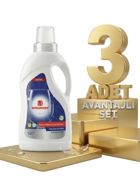 Worldchem Bulaşık Parlatıcı 3x1 Lt - 1