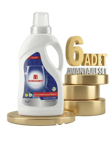 Worldchem Bulaşık Parlatıcı 6x1 Lt - 1