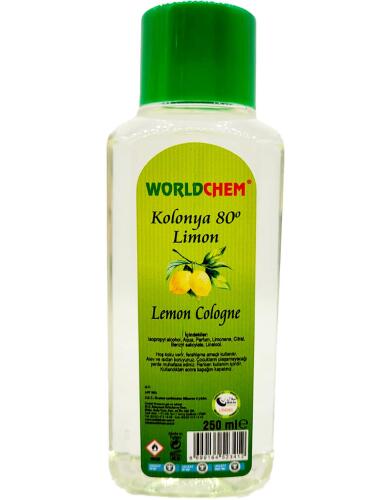 Worldchem Limon Kolonyası 250 Ml - Worldchem