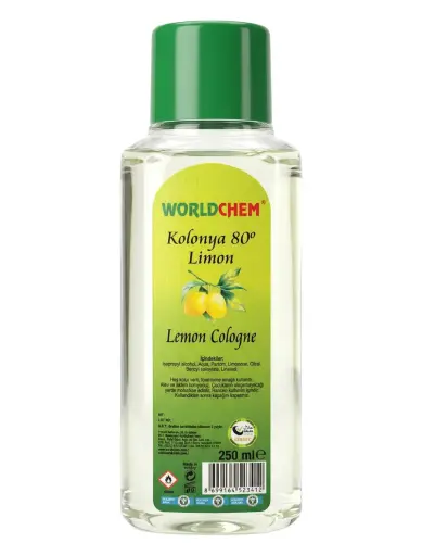 Worldchem Limon Kolonyası 250 Ml - Worldchem