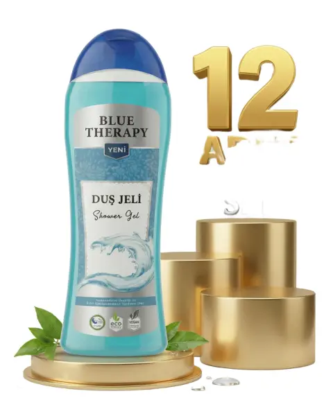 Worldchem Mavi Terapi Duş Jeli 12x700 Ml - 1