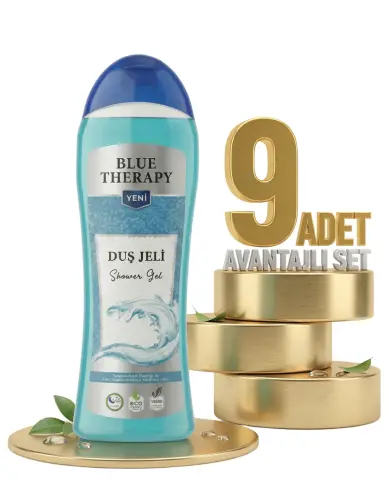 Worldchem Mavi Terapi Duş Jeli 9x700 Ml - Worldchem
