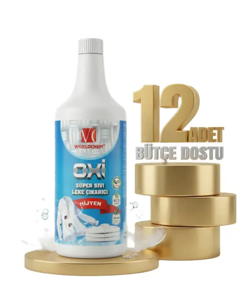 Worldchem Oxı Leke Çıkarıcı 12x1 Lt - 1