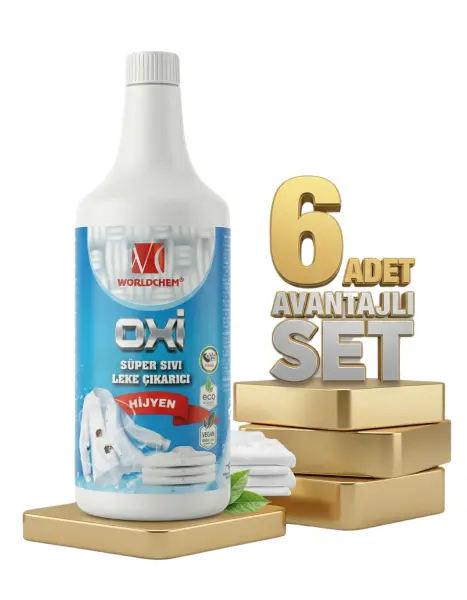 Worldchem Oxı Leke Çıkarıcı 6x1 Lt - 1