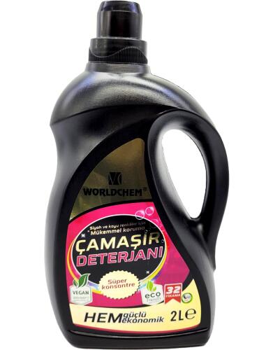 Worldchem Siyahlar İçin Sıvı Çamaşır Deterjanı 2 Lt - Worldchem