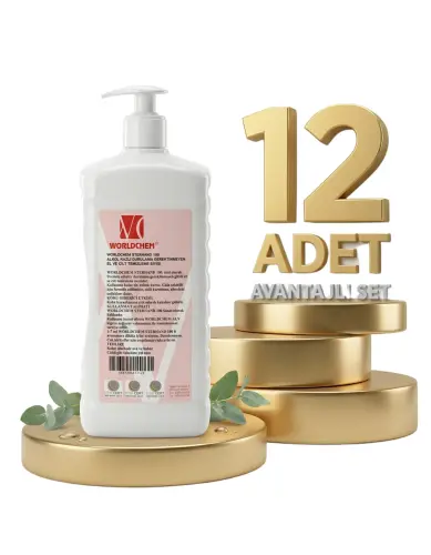 Worldchem Sterhand El Ve Cilt Arındırıcı 12x1 Lt - 2