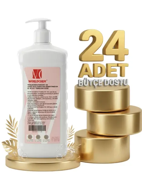 Worldchem Sterhand El Ve Cilt Arındırıcı 24x1 Lt - 1