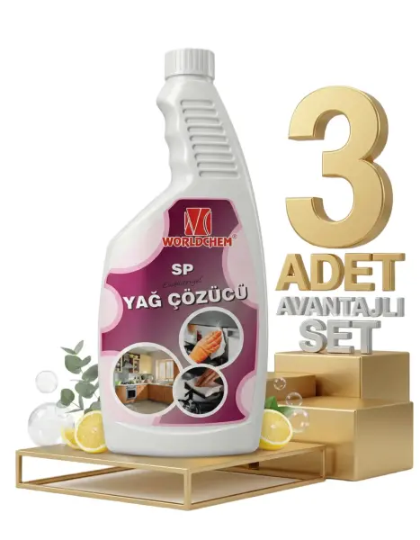 Worldchem Yağ Çözücü 3x500 Ml - 1