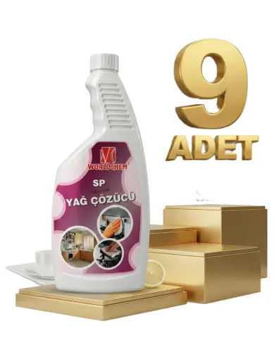 Worldchem Yağ Çözücü 9x500 Ml - Worldchem