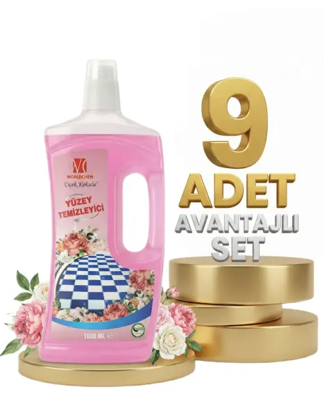Worldchem Yüzey Temizleyici 9x1000 Ml - 1