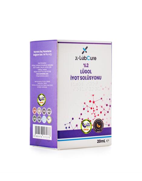 X-LabCure Lügol İyot Solüsyonu %2 20 Ml - 2