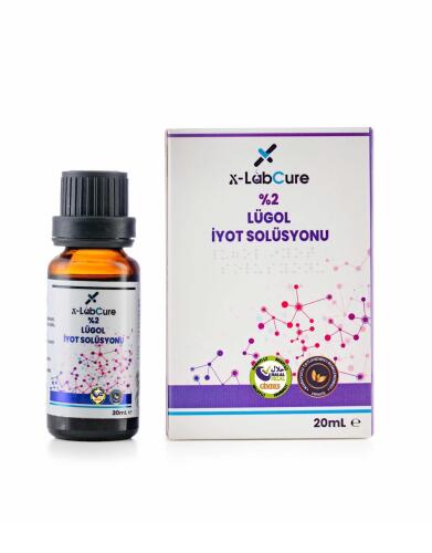X-LabCure Lügol İyot Solüsyonu %2 20 Ml - 1