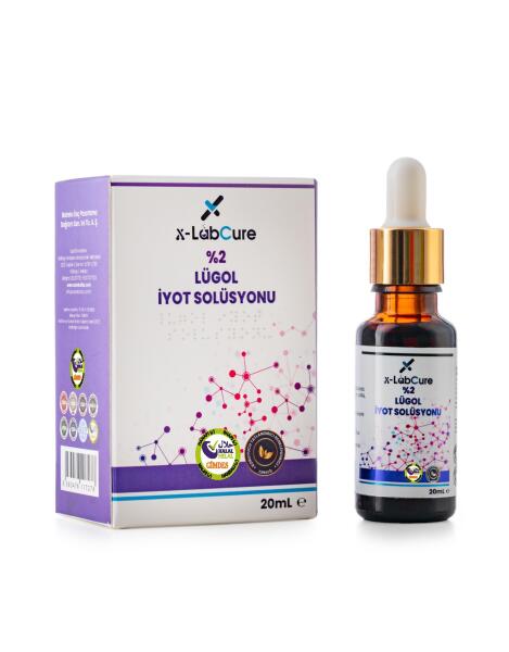 X-LabCure Lügol İyot Solüsyonu %2 20 Ml - 3