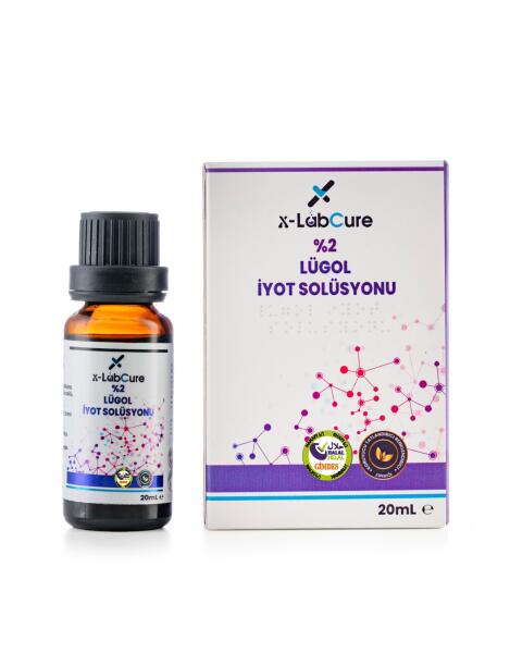X-LabCure Lügol İyot Solüsyonu %2 20 Ml - 4