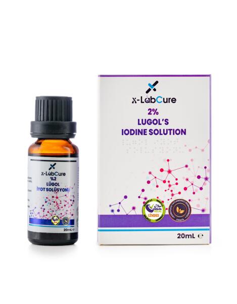 X-LabCure Lügol İyot Solüsyonu %2 20 Ml - 5