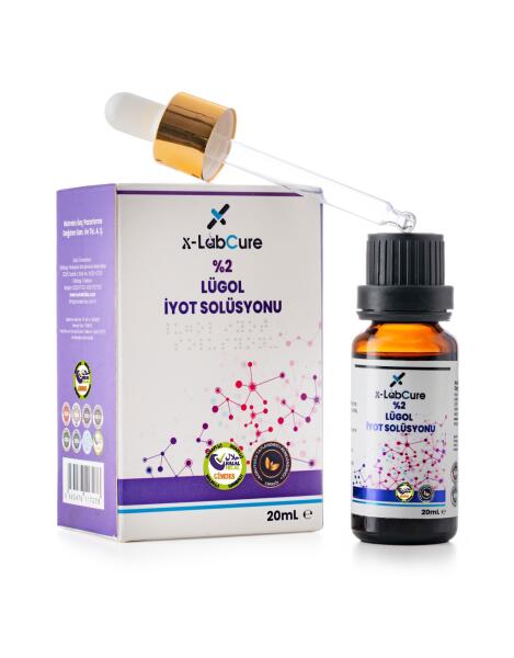 X-LabCure Lügol İyot Solüsyonu %2 20 Ml - 6