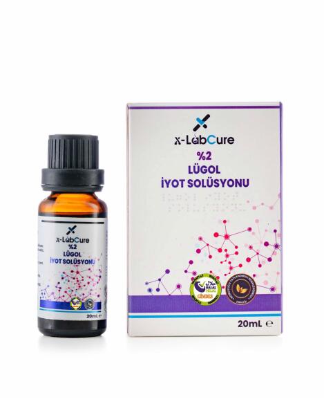 X-LabCure Lügol İyot Solüsyonu %2 20 Ml - 7