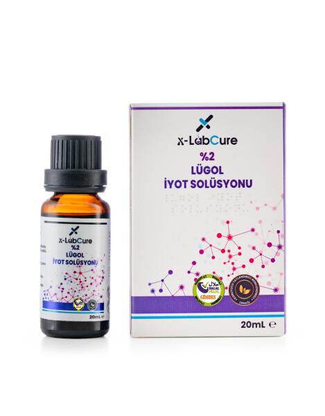 X-LabCure Lügol İyot Solüsyonu %2 20 Ml - 4
