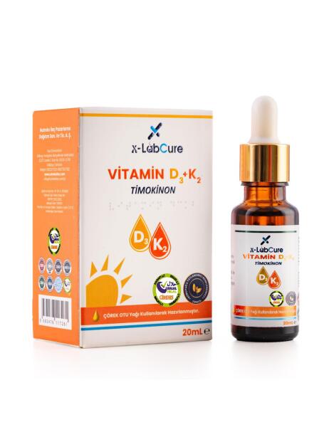 X-LabCure Vitamin D3+K2 20 Ml - 2