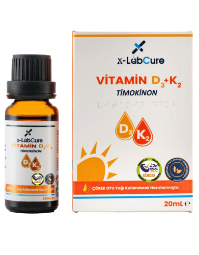 X-LabCure Vitamin D3+K2 20 Ml - X-Labcure